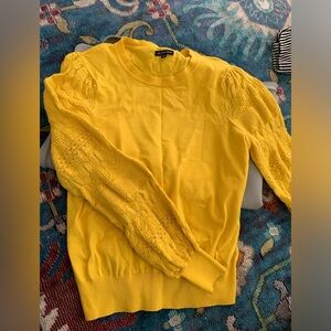 Who What Wear yellow sweater